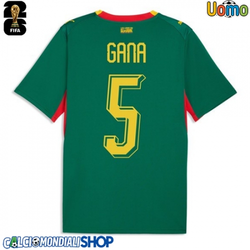 Maglie da calcio Senegal Idrissa Gueye #5 Seconda Maglia Mondiali 2026  Manica Corta